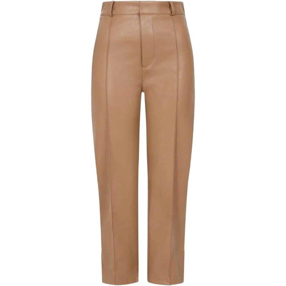 Little Mistress Womens/Ladies Leather Pants / Camel